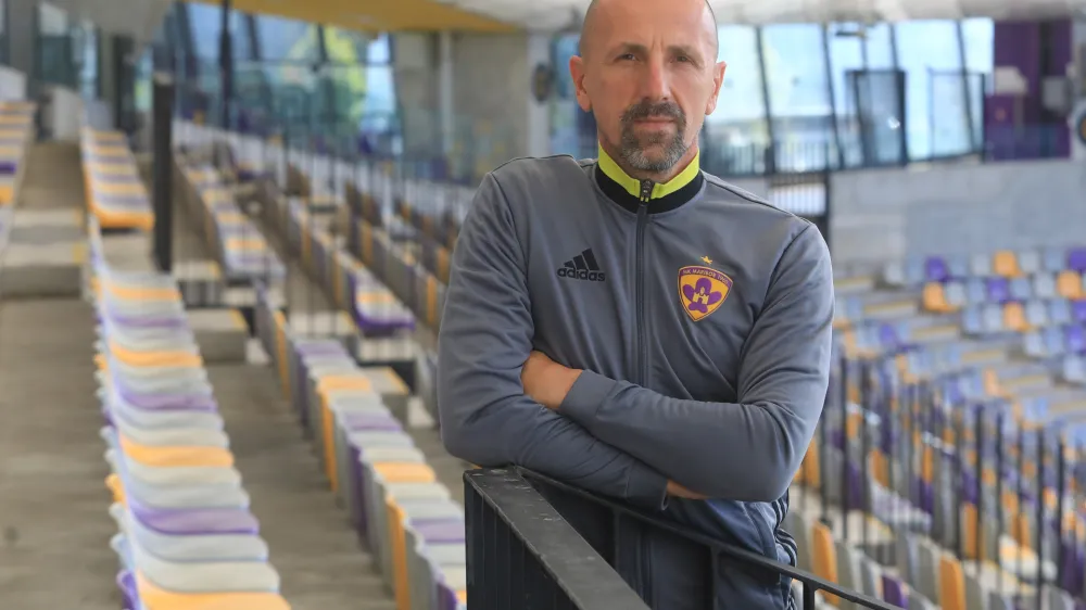 Maribor - Damir Krznar - trener Nk Maribor - intervju portret - Intervju - Portret - Avtor: Sa&scaron;o Bizjak