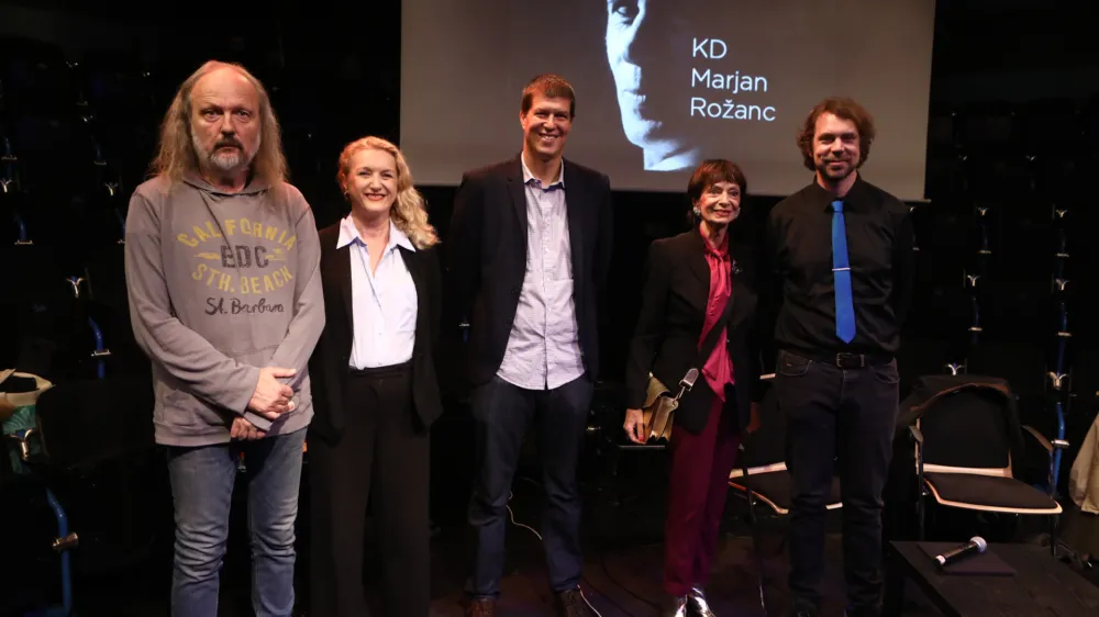 30.09.2022 &ndash; 30. Rožančeve nagrade 2022 - večer z avtorji nominiranih knjig za nagrado Marjana Rožanca in razglasitev nagrajenke ali nagrajenca za leto 2022,&nbsp;//FOTO: Luka Cjuha