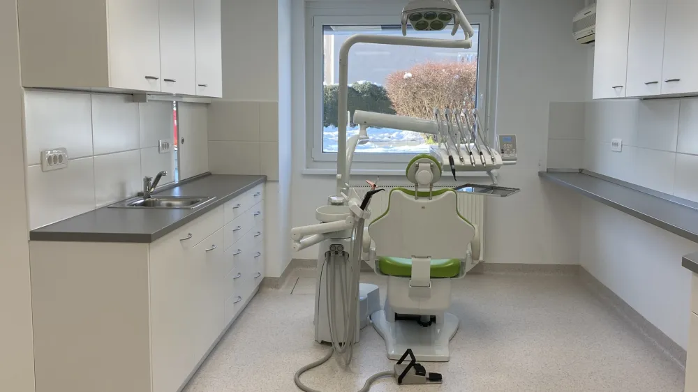 Prenovljena zobna poliklinika v ZD Kranj, urgentna zobna ambulanta