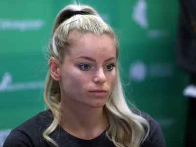 Teja Belak<br><br>- 05.08.2022 &ndash; Gimnastična zveza Slovenije &ndash; gimnastična reprezentanca pred evropskim prvenstvom v M&uuml;nchnu.<br><br>//FOTO: Tomaž Skale<br>