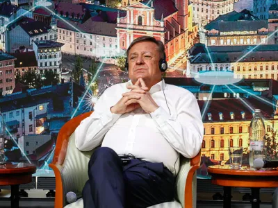 Ljubljana, Cukrarna.<br>Predstavitev projekta sezigalnice v Ljubljani in uvod v javno razpravo o tej tematiki.<br>Ljubljanski zupan Zoran Jankovic.