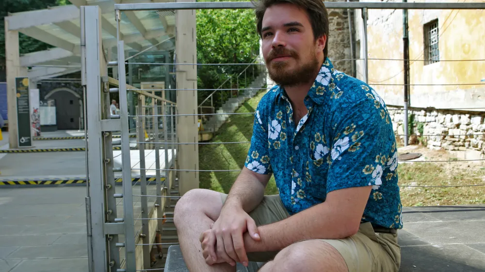 - 28.07.2016 - Du&scaron;an Josip Smodej, direktor festivala sodobne fotografije Fotopub.//FOTO: Tomaž Skale