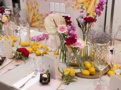 Ljubljana, Cvetlicarska galerija Oblak.<br>Novinarsko srecanje v organizaciji Turizma Ljubljana, na katerem so predstavili program letosnjega kulinaricnega festivala November Gourmet Ljubljana, ki bo od 2. do 30. 11.