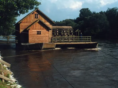 mlin na Muri, Buerja&scaron;ki dnevi Ižakovci foto Jože Žerdin