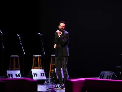 Petar Gra&scaron;o je vesel, da bo nastopil na koncertu v Beogradu. F Bojan Velikonja