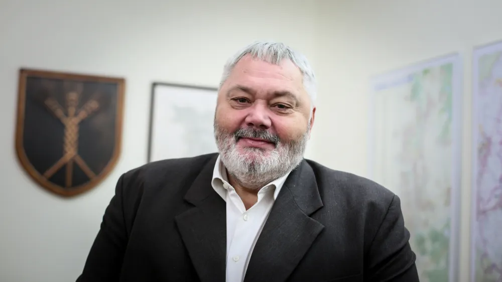 - 15.12.2017 - Toni Dragar, župan občine Domžale  //FOTO: Luka Cjuha.