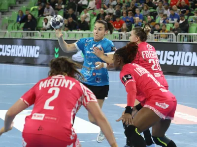 Tja&scaron;a Stanko- 23.10.2022 &ndash; ženski rokomet - Krim M.: Brest, evropska liga prvakinj, 6. krog: skupina A //FOTO: Luka Cjuha