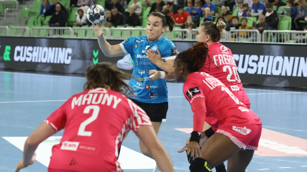 Tja&scaron;a Stanko- 23.10.2022 &ndash; ženski rokomet - Krim M.: Brest, evropska liga prvakinj, 6. krog: skupina A //FOTO: Luka Cjuha