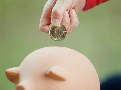 varčevanje denarja, kovanec &scaron;parovček