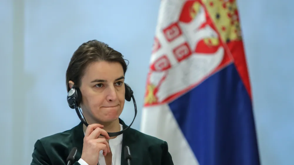 Novo srbsko vlado bo &scaron;e naprej vodila premierka Ana Brnabić.