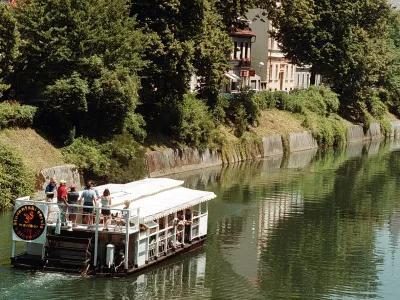 Ladja, Ljubljanica vožnja reka