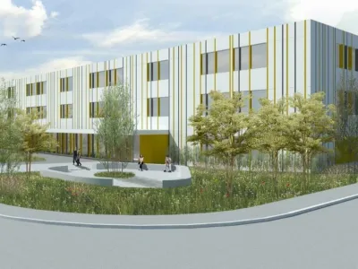 Zdravstveni dom Domžale, &scaron;iritev, render