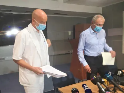 strokovni direktor Franci Vindi&scaron;ar in direktor SBC Aleksander Svetel&scaron;ek