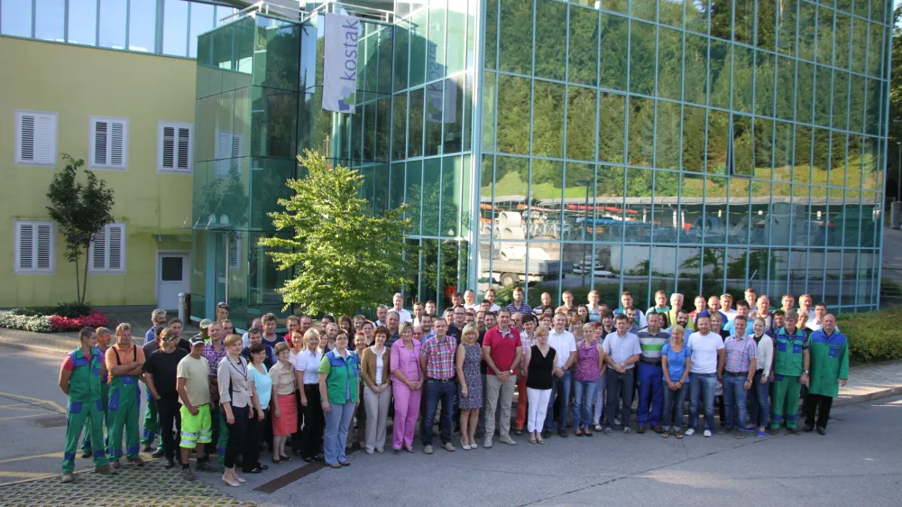 Kostak, komunalno in gradbeno podjetje iz Kr&scaron;kega, zaposleni