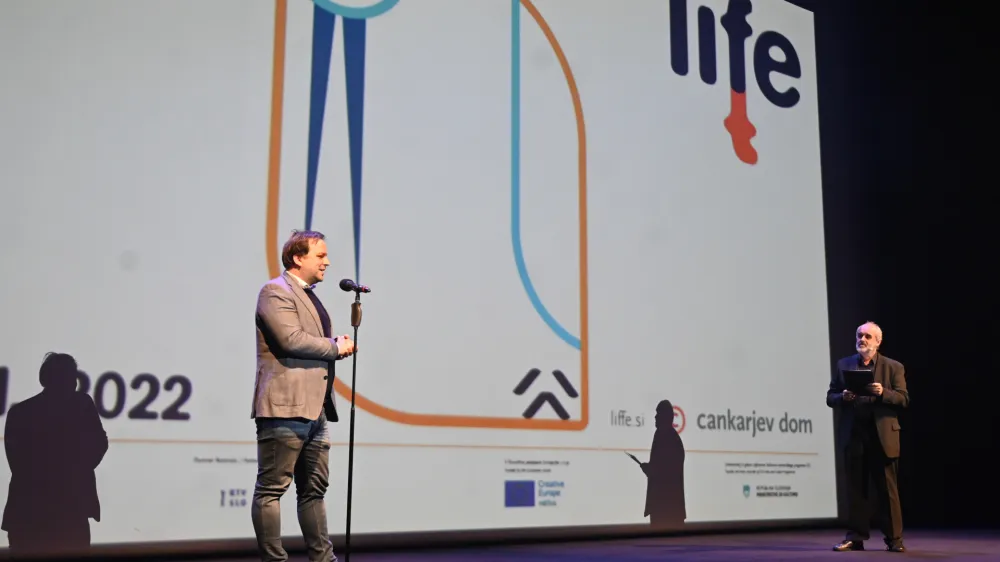 Producent filma Korzet - 09.11.2022 - 33. Ljubljanski mednarodni filmski festival Liffe 2022 &ndash; odprtje festivala s projekcijo filma Korzet, režiserke Marie Kreutzer //FOTO: Nik Erik Neubauer