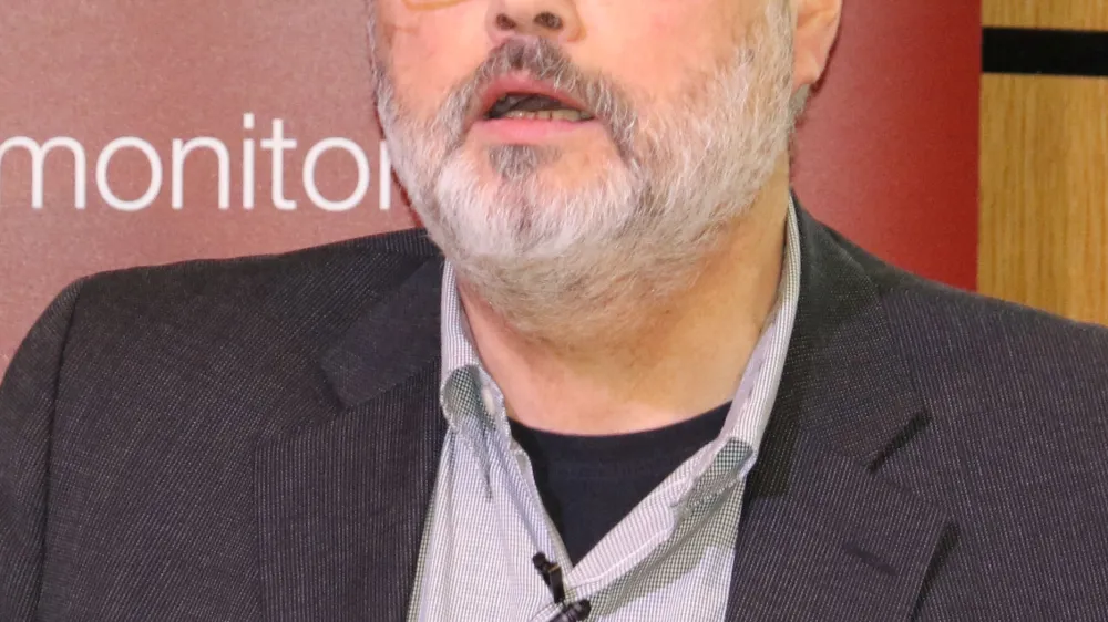 FILE PHOTO: Saudi dissident Jamal Khashoggi speaks at an event hosted by Middle East Monitor in London Britain, September 29, 2018. Picture taken September 29, 2018. Middle East Monitor/Handout via REUTERS/File Photo ATTENTION EDITORS - THIS IMAGE WAS PROVIDED BY A THIRD PARTY