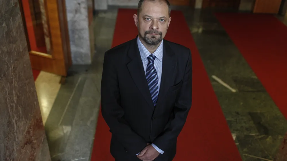 Alojz Kov&scaron;ca, novi predsednik OZS - Obrtno-podjetni&scaron;ka zbornica Slovenije //FOTO: Jaka Gasar