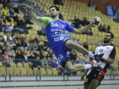 Mario &Scaron;o&scaron;tarič- 27.12.2014 - prijateljska rokometna tekma med Slovenijo in Egiptom - Slovenija: Egipt 34 - 20  //FOTO: Jaka Gasar