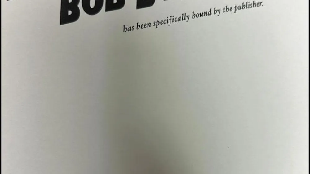 Bob Dylan se je opravičil, ker njegove knjige niso imele lastnoročnega podpisa. F instagram