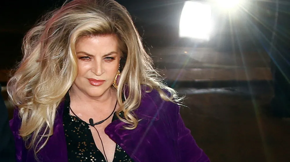 FILE PHOTO: Kirstie Alley arrives at the house as the reality show 'Celebrity Big Brother' starts, in Elstree, near London, Britain August 16, 2018. REUTERS/Henry Nicholls/File Photo