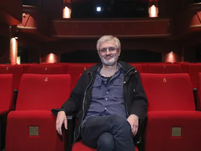 Jean-Fran&ccedil;ois Le Corre, ustanovitelj produkcijske hi&scaron;e Vivement lundi! - producent filma Psom in Italijanom vstop prepovedan  - 30.11.2022 &ndash; 19. Mednarodni festival animiranega filma Animateka 2022 - //FOTO: Jaka Gasar