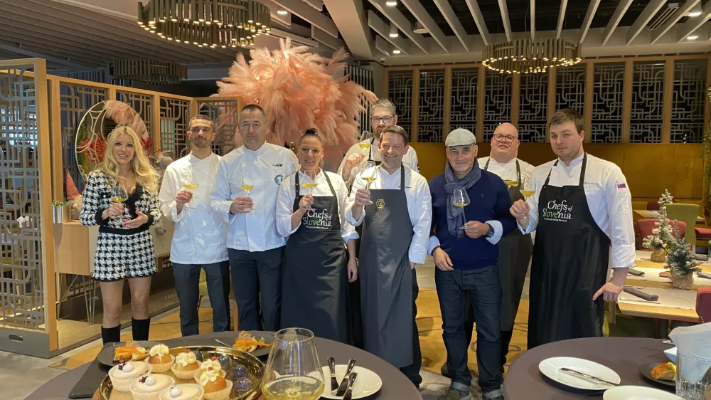 Hotel Bled Rose je gostili slovensko kuharsko reprezentanco. F arhiv Bled Rose
