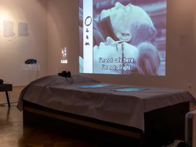 Galerija Loža Koper: Marina Gržinić & Anina &Scaron;mid. Odpadni&scaron;ke zgodovine 1982 &ndash; 2022