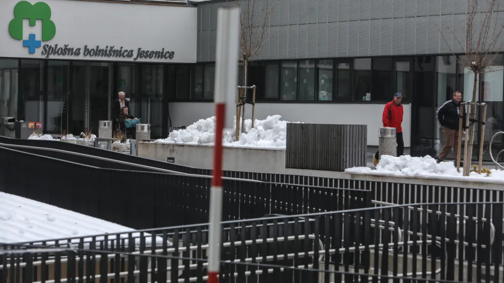 - 30.01.2019 - Splo&scaron;na bolni&scaron;nica SB Jesenice, Cesta mar&scaron;ala Tita 112 &ndash;<br><br><br>//FOTO: Jaka Gasar<br>