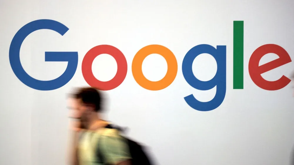 FILE PHOTO: The logo of Google is pictured during the Viva Tech start-up and technology summit in Paris, France, May 25, 2018. REUTERS/Charles Platiau//File Photo