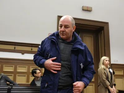 Florijan Ga&scaron;perin,<br><br><br>- 15.02.2017 -  sojenje Florijanu Ga&scaron;perinu in soobd. zaradi prejemanja podkupnin pri tehničnih pregledih vozil -<br><br><br>//FOTO: Jaka Gasar