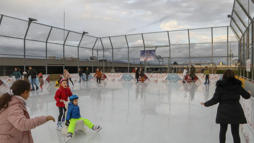 Drsali&scaron;če Aleja Sky je najbolj obiskano v popoldanskem času ter seveda konec tedna. Foto: Luka Cjuha