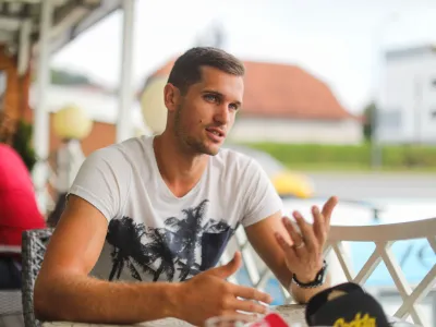 - 29.07.2020 - Gregor Ropret, odbojkar &ndash; odbojkarski reprezentant se vrača v klub ACH Volley  //FOTO: Bojan Velikonja