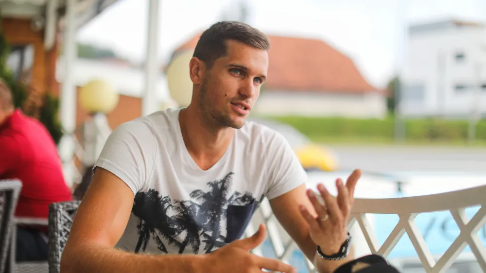 - 29.07.2020 - Gregor Ropret, odbojkar &ndash; odbojkarski reprezentant se vrača v klub ACH Volley  //FOTO: Bojan Velikonja