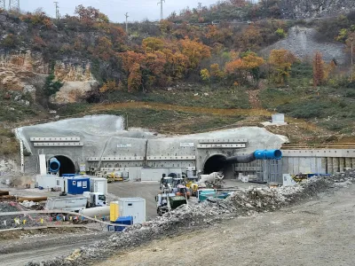 Gradbi&scaron;če 2. tira, december 2022