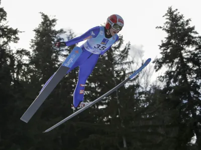 Eva Pinkelnig- 08.02.2019 &ndash; Ljubno ob Savinji - FIS Svetovni pokal v smučarskih skokih za ženske - ženski smučarki skoki - //FOTO: Matjaž Ru&scaron;t