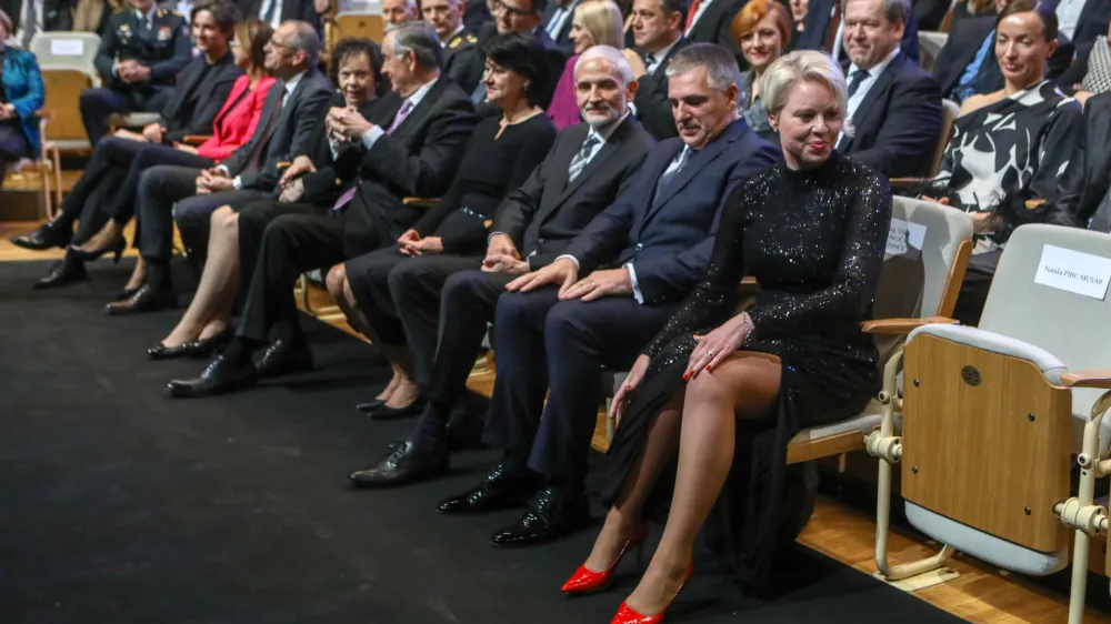 predsednica DZ Ur&scaron;ka Klakočar Zupančič- 23.12.2022 - Dan samostojnost in enotnosti 2022 - osrednja državna slovesnost - proslava&nbsp;//FOTO: Luka Cjuha