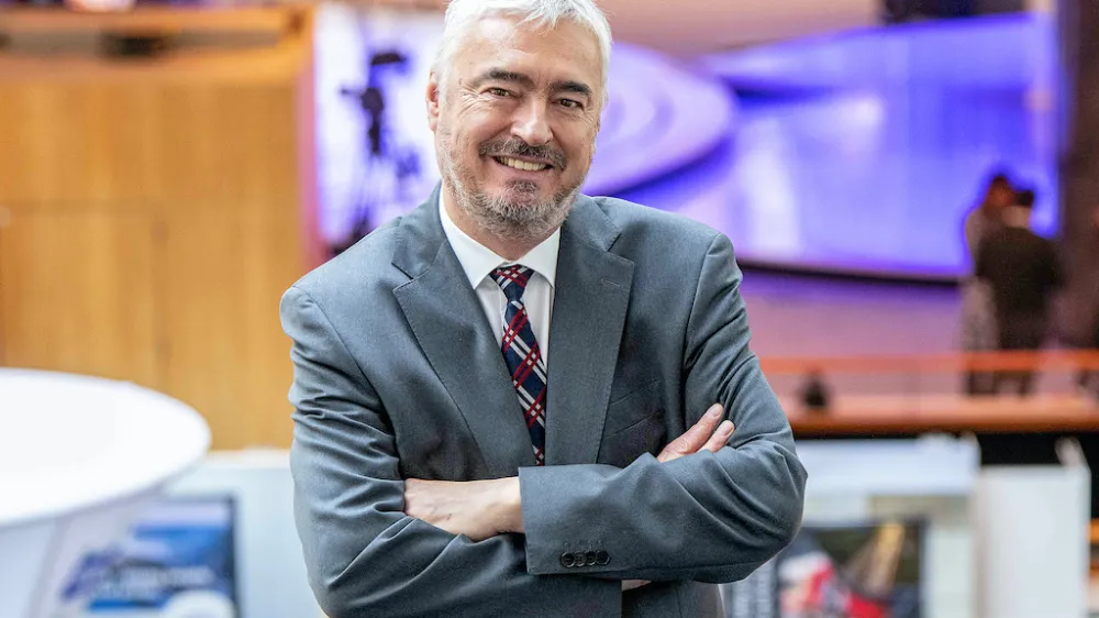 Milan ZVER in the EP in Brussels