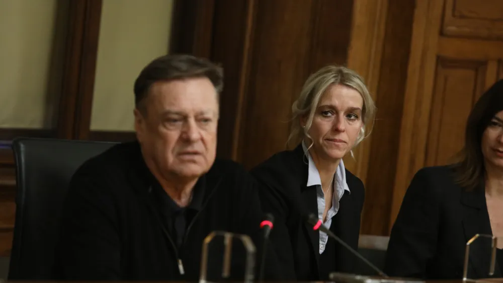 - 10.01.2023 - MOL - novinarska konferenca ljubljanskega župana Zorana Jankovića - predstavili nova direktorja Javnega holdinga Ljubljana in javnega podjetja Voka Snaga ter novo vodjo Oddelka za gospodarske dejavnosti in promet&nbsp;//FOTO: Luka Cjuha