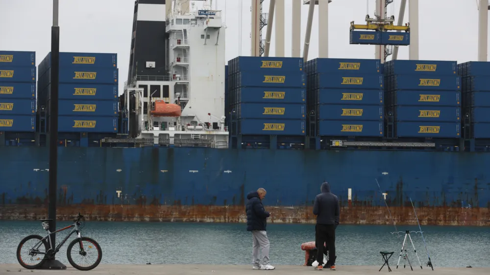  06.01.2023 - Luka Koper, d.d., pristani&scaron;ki in logistični sistem - mednarodno tovorno pristani&scaron;če&nbsp;//FOTO: Luka Cjuha
