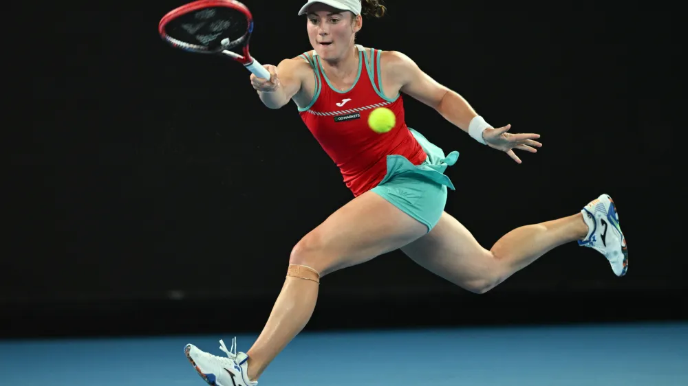 Tamara Zidan&scaron;ek se je odlično upirala favorizirani tekmici iz Tunizije.