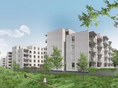 V Podbrezniku se bo petim obstoječim čez dve leti pridružilo &scaron;e pet novih blokov.&nbsp;