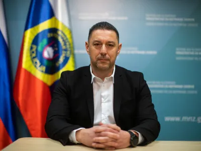 Damjan Apollonio, vodja sektorja za organizirano kriminaliteo na Generalni policijski upravi.<br><br> <br>- 17.01.2023 &ndash; Generalna policijska uprava (GPU) - predstavili informacije o razbitju kriminalne združbe, ki se je ukvarjala s preprodaje droge;<br> <br>//FOTO: Bojan Velikonja