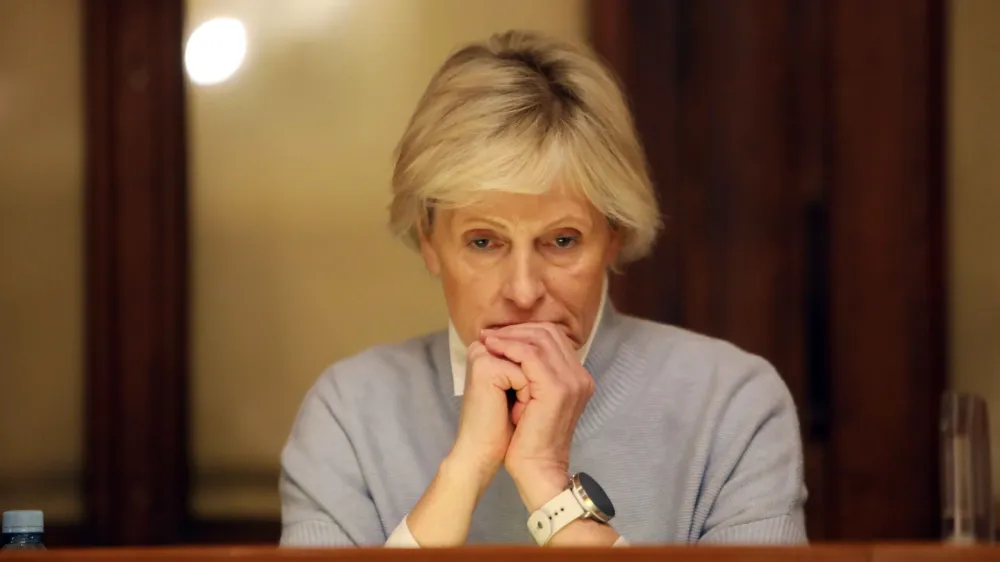 Antonija Poplas Susič, direktorica Zdravstvenega doma ZD Ljubljana<br><br>- 17.01.2023 &ndash; Mestna občina Ljubljana (MOL) - novinarska konferenca ljubljanskega župana Zorana Jankovića, na kateri je predstavil novi vodji oddelka za zdravje in socialno varstvo ter službe za lokalno samoupravo,<br><br>//FOTO: Tomaž Skale<br>