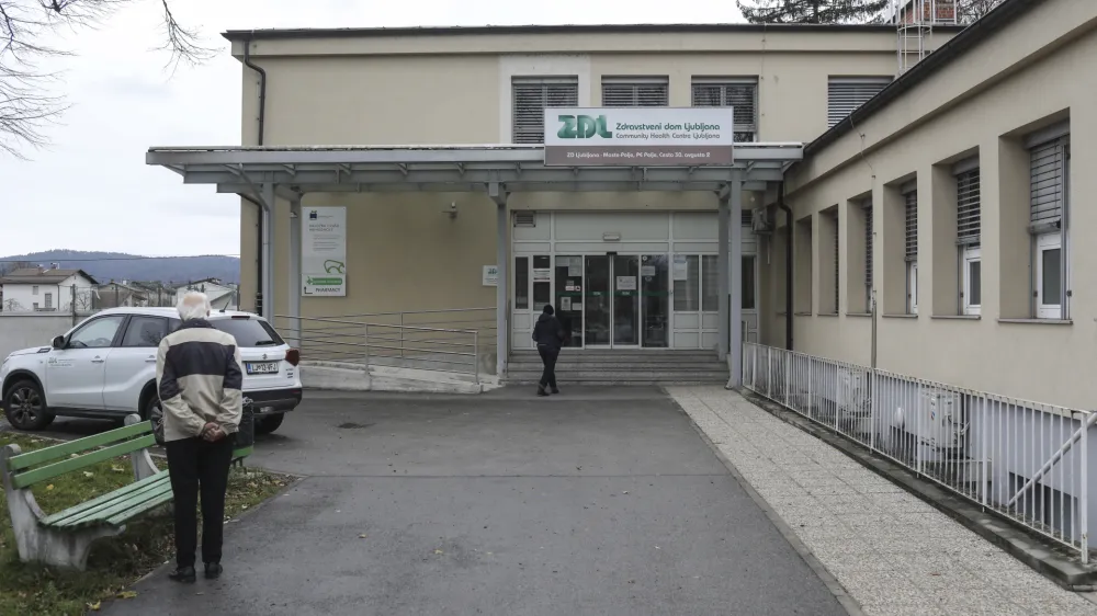 - 01.12.2022 &ndash; Zdravstveni dom ZD Polje, Cesta 30. avgusta 2 v Ljubljani //FOTO: Jaka Gasar