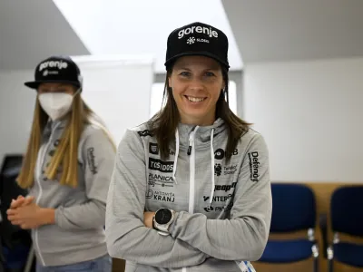 Vesna Fabjan, vodja panoge tek na smučeh- 11.11.2022 &ndash; smučarska reprezentance v teku na smučeh pred začetkom nove sezone svetovnega pokala; smučarski tekači //FOTO: Nik Erik Neubauer