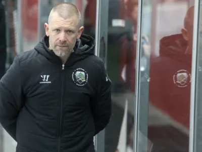 trener Olimpije Mitja &Scaron;ivic- 13.01.2023 &ndash; hokej - SŽ Olimpija: Sij Acroni Jesenice, državno prvenstvo - DP, finale: 2. tekma //FOTO: Jaka Gasar