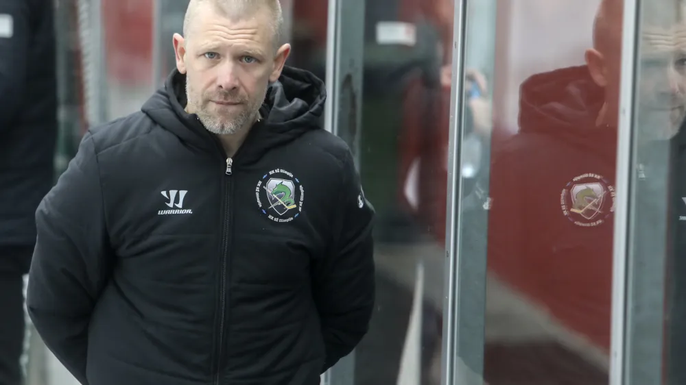 trener Olimpije Mitja &Scaron;ivic- 13.01.2023 &ndash; hokej - SŽ Olimpija: Sij Acroni Jesenice, državno prvenstvo - DP, finale: 2. tekma //FOTO: Jaka Gasar