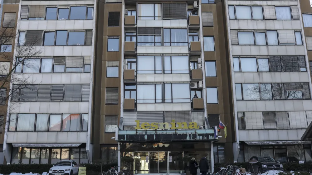 - 30.01.2023 - Poslovna stavba Lesnina, Parmova 53 v Ljubljani//FOTO: Jaka Gasar