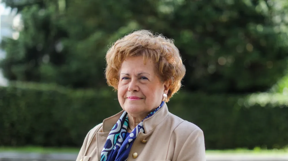 - 11.06.2020 - Dubravka Tom&scaron;ič Srebotnjak, mednarodno priznana pianistka in glasbena učiteljica, dobitnica zlatega red za zasluge Republike Slovenije leta 2018 //FOTO: Bojan Velikonja