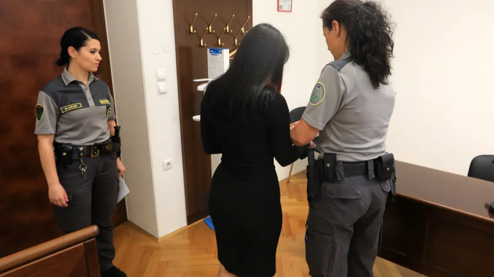 Ljubljana. Sodi&scaron;če. Sojenje v zadevi Tanja TolimirFoto: Robert Balen